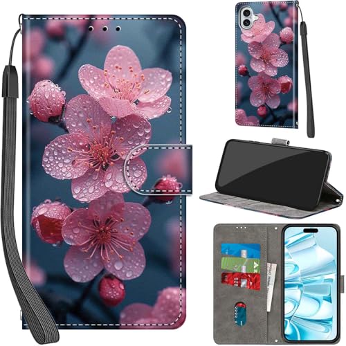 PHINIENLAND Handyhülle für iPhone 16 Plus Hülle Premium Lederhülle Klappbar Wallet Magnet Kartenfach Standfunktion Schutzhülle kompatibel mit iPhone 16 Plus Hülle,Blumen PHINIENLAND Handyhülle für iPhone 16 Plus Hülle Premium Lederhülle Klappbar Wallet Magnet Kartenfach Standfunktion Schutzhülle kompatibel mit iPhone 16 Plus Hülle,Blumen von PHINIENLAND