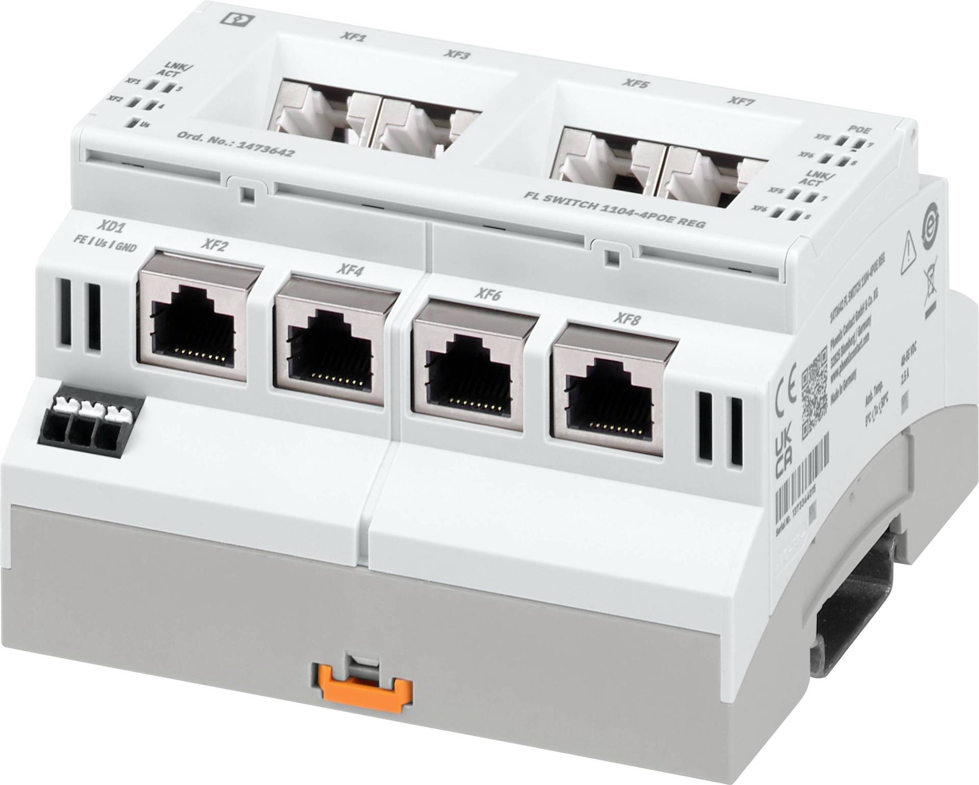 Phoenix 1473642 FL SWITCH 1104-4POE REG Industrial Ethernet Switch Phoenix 1473642 FL SWITCH 1104-4POE REG Industrial Ethernet Switch von PHOENIX CONTACT Deutschland