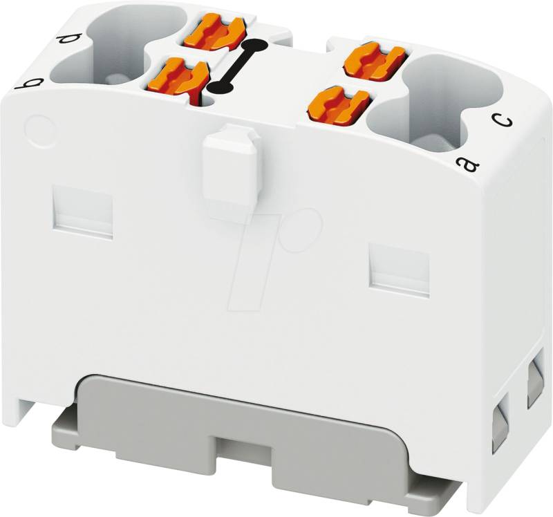 PHOE 1046615 - Verteilerblock PTFIX, 4x1,5, weiß von PHOENIX-CONTACT