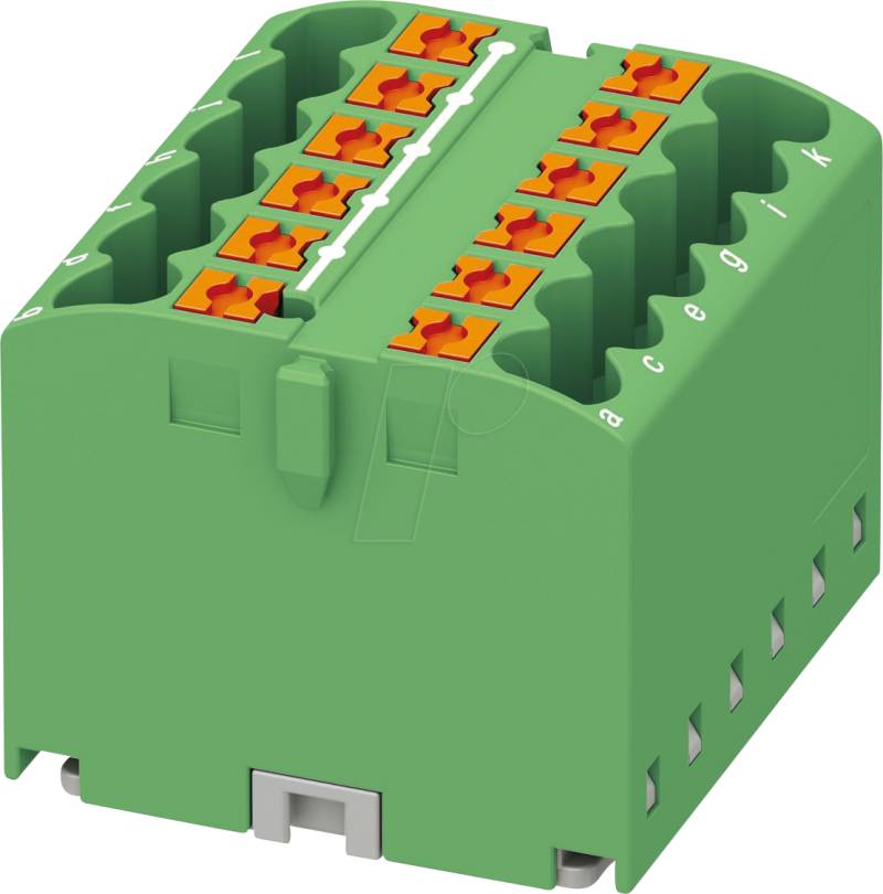 PHOE 3273294 - Verteilerblock PTFIX, 12X2,5, grün von PHOENIX-CONTACT
