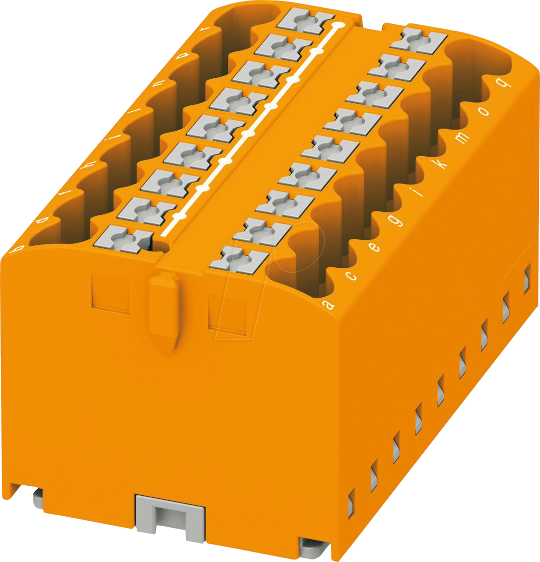 PHOE 3273326 - Verteilerblock PTFIX, 18X2,5, orange von PHOENIX-CONTACT