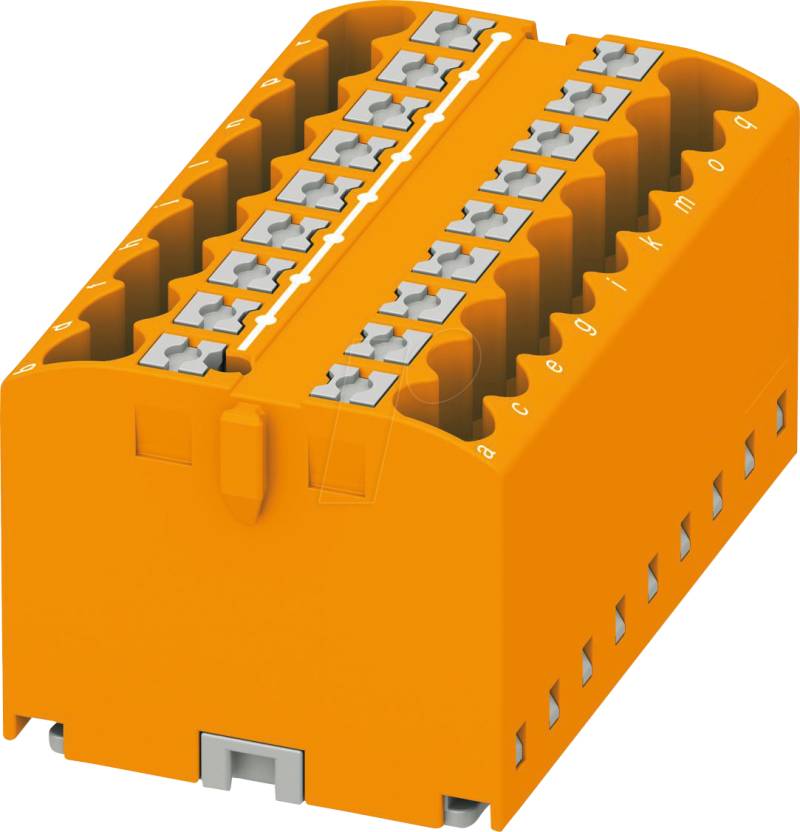 PHOE 3273326 - Verteilerblock PTFIX, 18X2,5, orange von PHOENIX-CONTACT