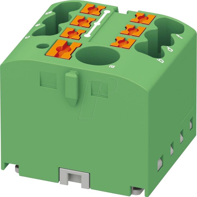 PHOE 3273338 - Verteilerblock - PTFIX 6/6X2,5 grün von PHOENIX-CONTACT