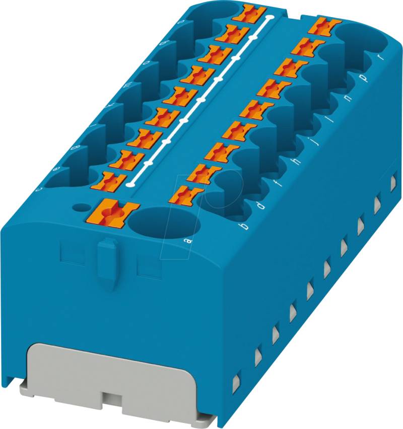 PHOE 3273902 - Verteilerblock PTFIX, 10/18X4, blau von PHOENIX-CONTACT