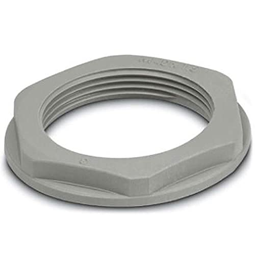 PHOENIX CONTACT A-INL-M40-P-GY Gegenmutter, M40 x 1.5 für Gewinde, Silber/Grau, 5 Stück PHOENIX CONTACT A-INL-M40-P-GY Gegenmutter, M40 x 1.5 für Gewinde, Silber/Grau, 5 Stück von PHOENIX CONTACT