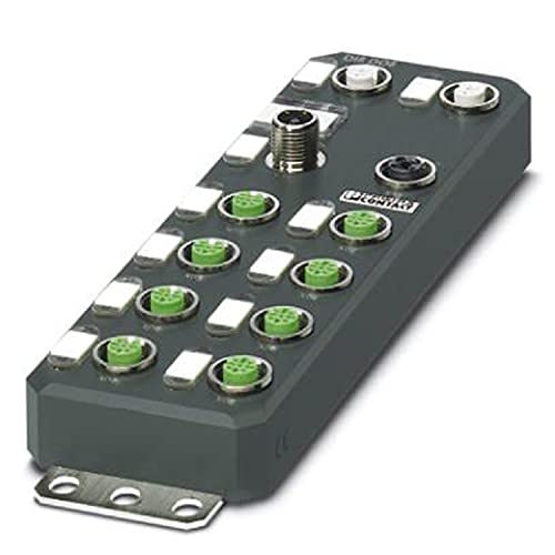 PHOENIX CONTACT AXL E ETH DI8 DO8 M12 6P Dezentrales I/O-Gerät, 8 Eingänge, 24V DC, 542.300g Gewicht, Anthrazit PHOENIX CONTACT AXL E ETH DI8 DO8 M12 6P Dezentrales I/O-Gerät, 8 Eingänge, 24V DC, 542.300g Gewicht, Anthrazit von PHOENIX CONTACT