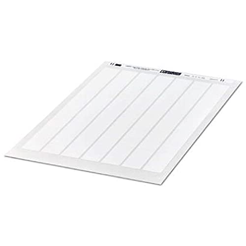 PHOENIX CONTACT BMKL 25X12 WH Etikettenbogen DIN-A4, 25mm x 12mm Schriftfeldgröße, 147 Einzelschilder, Weiß, 10 Stück PHOENIX CONTACT BMKL 25X12 WH Etikettenbogen DIN-A4, 25mm x 12mm Schriftfeldgröße, 147 Einzelschilder, Weiß, 10 Stück von PHOENIX CONTACT