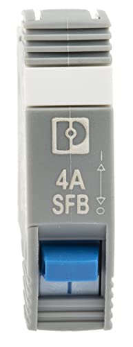 PHOENIX CONTACT CB TM1 4A SFB P Thermomagnetischer Geräteschutzschalter, 1-Polig, Auslösekennline SFB, 1 Wechslerkontakt, Stecker für Basiselement, 41.500g Gewicht, 52mm Länge, Grau von PHOENIX CONTACT