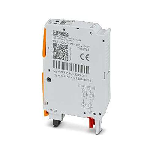 PHOENIX CONTACT CLT-10P/2-VF-230V-I-P Überspannungsschutzstecker mit Integrierter Statusanzeige am Modul, 230V AC Nennspannung PHOENIX CONTACT CLT-10P/2-VF-230V-I-P Überspannungsschutzstecker mit Integrierter Statusanzeige am Modul, 230V AC Nennspannung von PHOENIX CONTACT