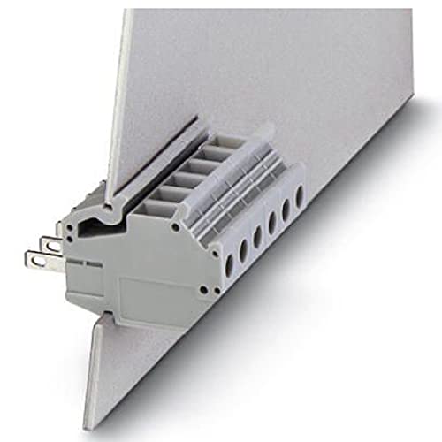 PHOENIX CONTACT DFK/DP-4 Durchführungsklemme, 1 Polzahl, 18A Belastungsstrom, 0.2mm²-6 mm² Querschnitt, 6.2 mm Breite, 4.550g, Grau, 50 Stück PHOENIX CONTACT DFK/DP-4 Durchführungsklemme, 1 Polzahl, 18A Belastungsstrom, 0.2mm²-6 mm² Querschnitt, 6.2 mm Breite, 4.550g, Grau, 50 Stück von PHOENIX CONTACT