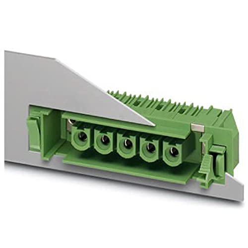 PHOENIX CONTACT DFK-IPC 16/4-GF-10.16 Leiterplattengrundleiste, 76A, 1000V, 1 Reihen, 4 Potenziale, 4 Polzahl, 10.16mm Rastermaß, 3.8mm Pinlänge, Grün, 10 Stück PHOENIX CONTACT DFK-IPC 16/4-GF-10.16 Leiterplattengrundleiste, 76A, 1000V, 1 Reihen, 4 Potenziale, 4 Polzahl, 10.16mm Rastermaß, 3.8mm Pinlänge, Grün, 10 Stück von PHOENIX CONTACT