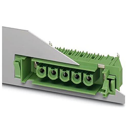 PHOENIX CONTACT DFK-IPC 16/4-GF-SH-10.16 Leiterplattengrundleiste, 1000V, 76A, 4 Potenziale, 4 Polzahl, 4.1mm Pinlänge, 10.16mm Rastermaß, Grün, 10 Stück PHOENIX CONTACT DFK-IPC 16/4-GF-SH-10.16 Leiterplattengrundleiste, 1000V, 76A, 4 Potenziale, 4 Polzahl, 4.1mm Pinlänge, 10.16mm Rastermaß, Grün, 10 Stück von PHOENIX CONTACT