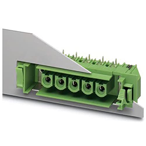 PHOENIX CONTACT DFK-IPC 16/7-GFU-10.16 Leiterplattengrundleiste, 76A, 1000V, 1 Reihen, 7 Potenziale, 4.1mm Pinlänge, 7 Polzahl, 10.16mm Rastermaß, Grün, 10 Stück PHOENIX CONTACT DFK-IPC 16/7-GFU-10.16 Leiterplattengrundleiste, 76A, 1000V, 1 Reihen, 7 Potenziale, 4.1mm Pinlänge, 7 Polzahl, 10.16mm Rastermaß, Grün, 10 Stück von PHOENIX CONTACT