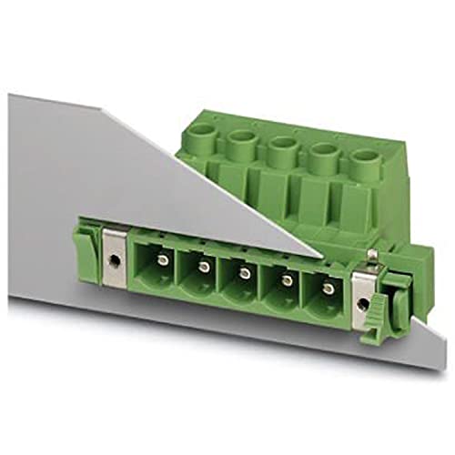 PHOENIX CONTACT DFK-PC 16/6-STF-10.16 Durchführungsstecker, 6 Potenziale, 6 Polzahl, 1000V, 76A, 10.16mm Rastermaß, Grün, 10 Stück PHOENIX CONTACT DFK-PC 16/6-STF-10.16 Durchführungsstecker, 6 Potenziale, 6 Polzahl, 1000V, 76A, 10.16mm Rastermaß, Grün, 10 Stück von PHOENIX CONTACT