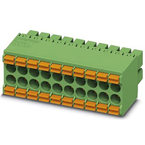 PHOENIX CONTACT DFMC 1,5/5-ST-3,5 BK Leiterplattenstecker, 1.5 mm² Nennquerschnitt, 5 Anschlüsse, DFMC 1,5/..-ST Artikelfamilie, 3.50 mm Rastermaß, Schwarz, 50 Stück PHOENIX CONTACT DFMC 1,5/5-ST-3,5 BK Leiterplattenstecker, 1.5 mm² Nennquerschnitt, 5 Anschlüsse, DFMC 1,5/..-ST Artikelfamilie, 3.50 mm Rastermaß, Schwarz, 50 Stück von PHOENIX CONTACT