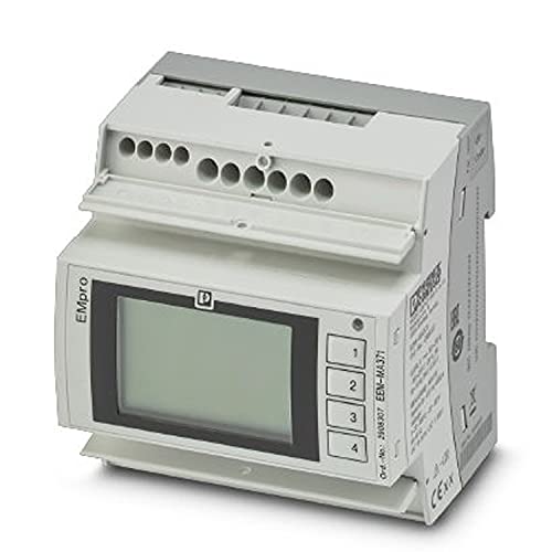 PHOENIX CONTACT EEM-MA371 Multifunktionales Energiemessgerät mit Direktem Rogowskianschluss und Integrierter Modbus/TCP-Schnittstelle, 71.9mm Länge, Grau PHOENIX CONTACT EEM-MA371 Multifunktionales Energiemessgerät mit Direktem Rogowskianschluss und Integrierter Modbus/TCP-Schnittstelle, 71.9mm Länge, Grau von PHOENIX CONTACT