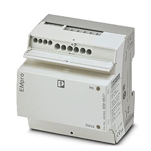 PHOENIX CONTACT EEM-MB371 Multifunktionales Energiemessgerät ohne Display, 71.7mm Länge, 90mm Breite, Grau von PHOENIX CONTACT