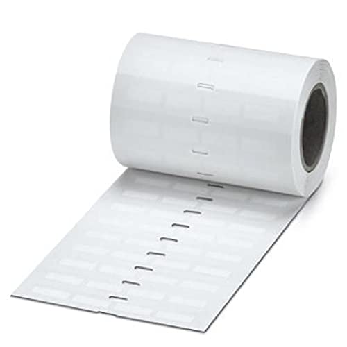 PHOENIX CONTACT EML-HT (20X7)R Hochtemperatur-Etikett, 60 °-300 °C Beständig, 99.990g, Weiß von PHOENIX CONTACT