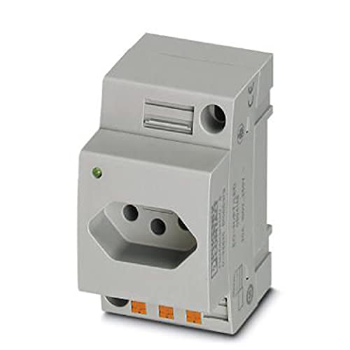 PHOENIX CONTACT EO-N/PT/LED Steckdose, Steckgesicht Typ N, Push-in-Federanschluss, 73.200g, Grau, 5 Stück PHOENIX CONTACT EO-N/PT/LED Steckdose, Steckgesicht Typ N, Push-in-Federanschluss, 73.200g, Grau, 5 Stück von PHOENIX CONTACT