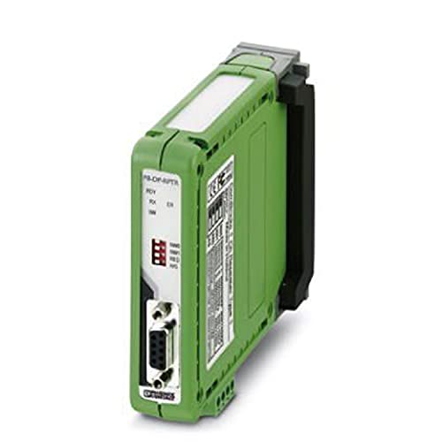 PHOENIX CONTACT FB-DP-RPTR Profibus DP-Schnittstelle/Repeater-Modul, 132mm Länge, 25mm Breite, 100mm Höhe, Grün PHOENIX CONTACT FB-DP-RPTR Profibus DP-Schnittstelle/Repeater-Modul, 132mm Länge, 25mm Breite, 100mm Höhe, Grün von PHOENIX CONTACT