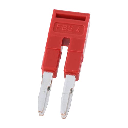 PHOENIX CONTACT FBS 2-4 Steckbrücke, 4.2mm Rastermaß, 2 Polzahl, Rot, 1 Stück von PHOENIX CONTACT