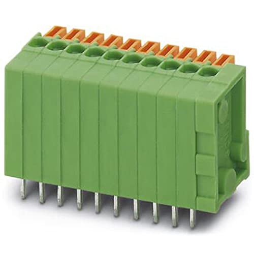 PHOENIX CONTACT FFKDSA1V-2,54-32 printed circuit board terminal block, green, 6 A, 160 V, 32 number of positions, FFKDSA 0.5..-V article family, 2.54 mm pitch, 10 pieces PHOENIX CONTACT FFKDSA1V-2,54-32 printed circuit board terminal block, green, 6 A, 160 V, 32 number of positions, FFKDSA 0.5..-V article family, 2.54 mm pitch, 10 pieces von PHOENIX CONTACT
