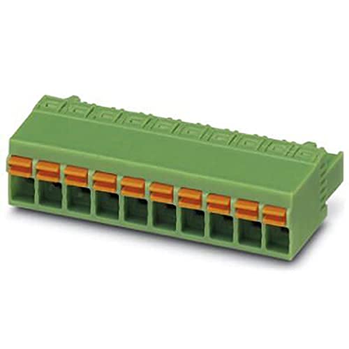 PHOENIX CONTACT FKCN 2,5/11-ST-5,08 Leiterplattenstecker, Green, 12 A, 320 V, 11 Polzahl, FKCN 2,5/..-ST Artikelfamilie, 5.08 mm Rastermaß, 50 Stück von PHOENIX CONTACT