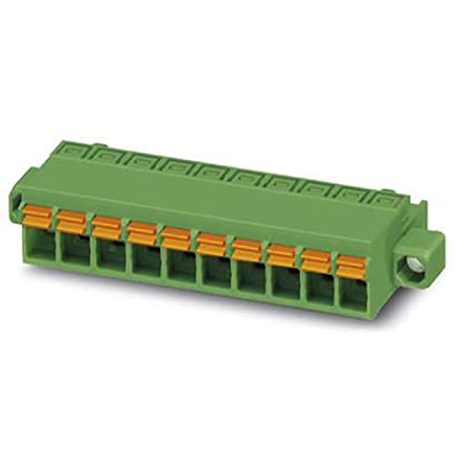 PHOENIX CONTACT FKCN 2,5/18-STF-5,08 Leiterplattenstecker, Green, 12 A, 320 V, 18 Polzahl, FKCN 2,5/..-STF Artikelfamilie, 5.08 mm Rastermaß, 50 Stück von PHOENIX CONTACT