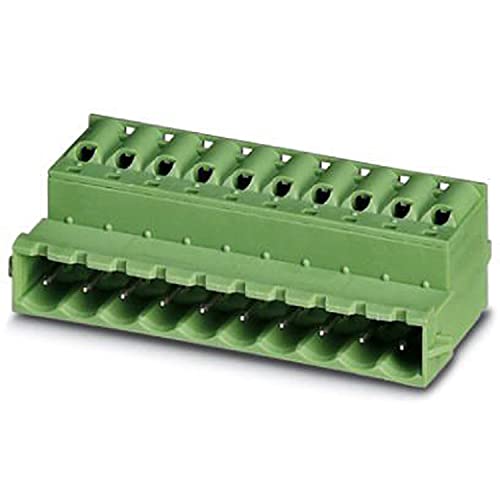 PHOENIX CONTACT FKIC 2,5/6-ST-5,08-RN Leiterplattenstecker, Grün, 2.5mm² Nennquerschnitt, 6 Anzahl der Anschlüsse, FKIC 2,5/..-ST Artikelfamilie-RN Artikelfamilie, 5.08mm Rastermaß, 50 Stück PHOENIX CONTACT FKIC 2,5/6-ST-5,08-RN Leiterplattenstecker, Grün, 2.5mm² Nennquerschnitt, 6 Anzahl der Anschlüsse, FKIC 2,5/..-ST Artikelfamilie-RN Artikelfamilie, 5.08mm Rastermaß, 50 Stück von PHOENIX CONTACT