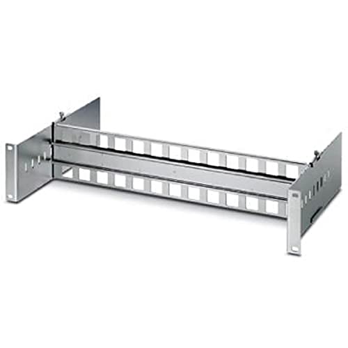 PHOENIX CONTACT FL DIN RA Der FL DIN RA wird an einem 19-Zoll-Normrack (EIA-310-D, IEC 60297-3-100) montiert, um an DIN-Tragschienen montierte Betriebsmittel in Racks einbauen zu können von PHOENIX CONTACT