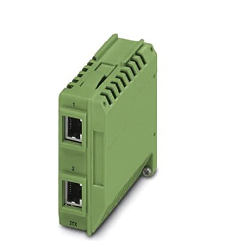 PHOENIX CONTACT FL IF 2TX VS-RJ-D Interface-Modul zum Anschluss von Twisted-Pair-Kabel, RJ-45, Anschlussrichtung nach unten von PHOENIX CONTACT