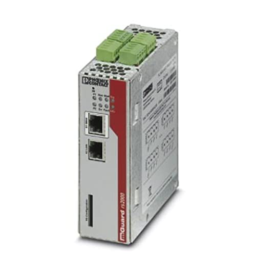 PHOENIX CONTACT FL MGUARD RS2000 TX/TX VPN Fernwartungs-Router, 10/100 Mbit/s, NAT, VPN, Firewall von PHOENIX CONTACT