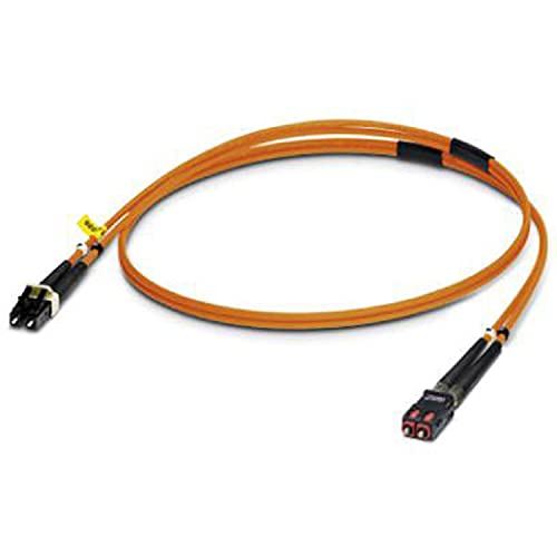 PHOENIX CONTACT FL MM PATCH 5,0 LC-SCRJ Konfektioniertes LWL-Kabel, Break-Out-Kabel, Glasfaser Multimode 50/125 µm (OM2), Stecker LC/SC-RJ, Schutzart IP20, Länge 5 m von PHOENIX CONTACT