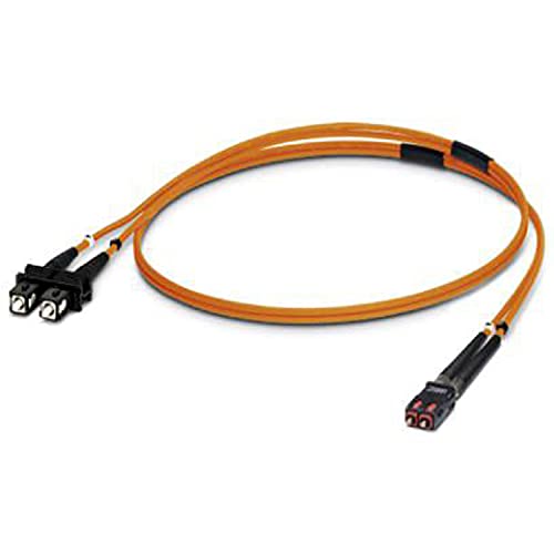 PHOENIX CONTACT FL MM PATCH 5,0 SC-SCRJ Konfektioniertes LWL-Kabel, Break-Out-Kabel, Glasfaser Multimode 50/125 µm (OM2), Stecker SC-Duplex/SC-RJ, Schutzart IP20, Länge 5 m von PHOENIX CONTACT