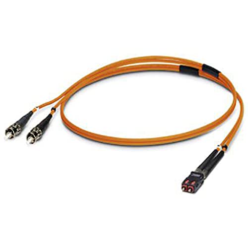 PHOENIX CONTACT FL MM PATCH 5,0 ST-SCRJ Konfektioniertes LWL-Kabel, Break-Out-Kabel, Glasfaser Multimode 50/125 µm (OM2), Stecker B-FOC (ST) / SC-RJ, Schutzart IP20, Länge 5 m von PHOENIX CONTACT