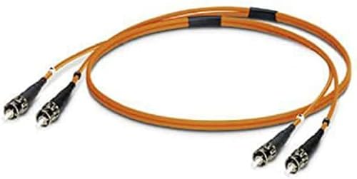 PHOENIX CONTACT FL MM PATCH 5,0 ST-ST Konfektioniertes LWL-Kabel, Break-Out-Kabel, Glasfaser Multimode 50/125 µm (OM2), Stecker B-FOC (ST) / B-FOC (ST), Schutzart IP20, Länge 5 m von PHOENIX CONTACT