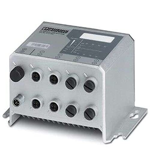 PHOENIX CONTACT FL SWITCH 1708 M12 POE PoE+ Ethernet Switch, 8 Ethernet-Ports im M12-Format, automatische Erkennung der Datenübertragungsrate von 10/100/1000 MBit/s PHOENIX CONTACT FL SWITCH 1708 M12 POE PoE+ Ethernet Switch, 8 Ethernet-Ports im M12-Format, automatische Erkennung der Datenübertragungsrate von 10/100/1000 MBit/s von PHOENIX CONTACT