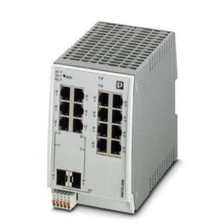 PHOENIX CONTACT FL SWITCH 2214-2SFX PN Industriell Ethernet-Switch 2000, 14 RJ45-Ports 10/100MBit/s, IP20 Schutzart, Profinet Conformance-Class B, Profinet-Mode Voreingestellt, Profinet-Status LEDs PHOENIX CONTACT FL SWITCH 2214-2SFX PN Industriell Ethernet-Switch 2000, 14 RJ45-Ports 10/100MBit/s, IP20 Schutzart, Profinet Conformance-Class B, Profinet-Mode Voreingestellt, Profinet-Status LEDs von PHOENIX CONTACT