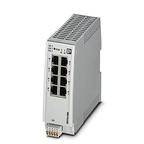 PHOENIX CONTACT FL SWITCH 2308 PN Industrieller Ethernet Switch 2000, 8 RJ45-Ports 10/100/1000 MBit/s, IP20, Profinet Conformance-Class B Schutzart PHOENIX CONTACT FL SWITCH 2308 PN Industrieller Ethernet Switch 2000, 8 RJ45-Ports 10/100/1000 MBit/s, IP20, Profinet Conformance-Class B Schutzart von PHOENIX CONTACT