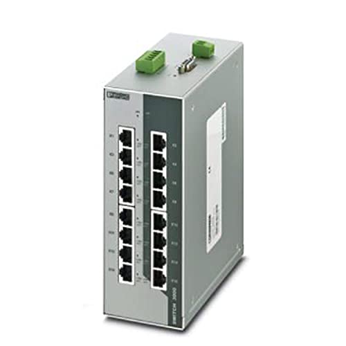 PHOENIX CONTACT FL SWITCH 3016T Managed Ethernet Switch mit 16 RJ45-Ports für 10/100 MBit/s und einem Betriebstemperaturbereich von -40 °C ... +75 °C PHOENIX CONTACT FL SWITCH 3016T Managed Ethernet Switch mit 16 RJ45-Ports für 10/100 MBit/s und einem Betriebstemperaturbereich von -40 °C ... +75 °C von PHOENIX CONTACT