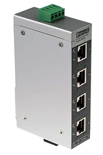 PHOENIX CONTACT FL SWITCH SFN 4TX/FX Ethernet Switch, 4 TP-RJ45-Ports, 1 LWL-Port, 100 MBit/s vollduplex im SC-D-Format, automatische Erkennung der Datenübertragungsrate von 10 oder 100 MBit/s (RJ45) PHOENIX CONTACT FL SWITCH SFN 4TX/FX Ethernet Switch, 4 TP-RJ45-Ports, 1 LWL-Port, 100 MBit/s vollduplex im SC-D-Format, automatische Erkennung der Datenübertragungsrate von 10 oder 100 MBit/s (RJ45) von PHOENIX CONTACT