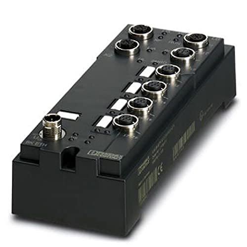 PHOENIX CONTACT FLM BK ETH M12 DI 8 M12-2TX Der Ethernet-Buskoppler eröffnet einen Lokalbus für bis zu 16 Teilnehmer, Weitere Funktionen 10 Mbit/s & 100 MBit/s, Autonegotiation, Autocrossover von PHOENIX CONTACT