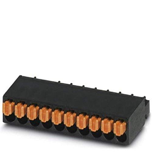 PHOENIX CONTACT FMC 0,5/6-ST-2,54 Leiterplattensteckverbinder, 0.5 mm² Nennquerschnitt, 6 Anschlüsse, FMC 0,5/..-ST Artikelfamilie, 2.54 mm Rastermaß, Schwarz, 200 Stück von PHOENIX CONTACT