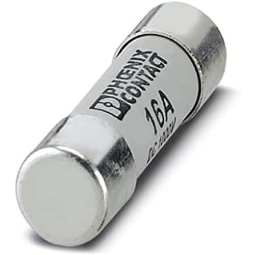 PHOENIX CONTACT FUSE 10,3X38 16A PV Sicherung, 10,3 mm x 38 mm, bis 1000 V DC, 16A gPV Charakteristik PHOENIX CONTACT FUSE 10,3X38 16A PV Sicherung, 10,3 mm x 38 mm, bis 1000 V DC, 16A gPV Charakteristik von PHOENIX CONTACT