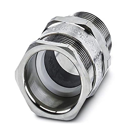 PHOENIX CONTACT G-ESS-M32-M66L-NTES-S Kabelverschraubung, 17mm-26.3mm Kabelaußendurchmesser, M32 x 1.5 Anschlussgewinde, 63.575g, Silber, 10 Stück PHOENIX CONTACT G-ESS-M32-M66L-NTES-S Kabelverschraubung, 17mm-26.3mm Kabelaußendurchmesser, M32 x 1.5 Anschlussgewinde, 63.575g, Silber, 10 Stück von PHOENIX CONTACT