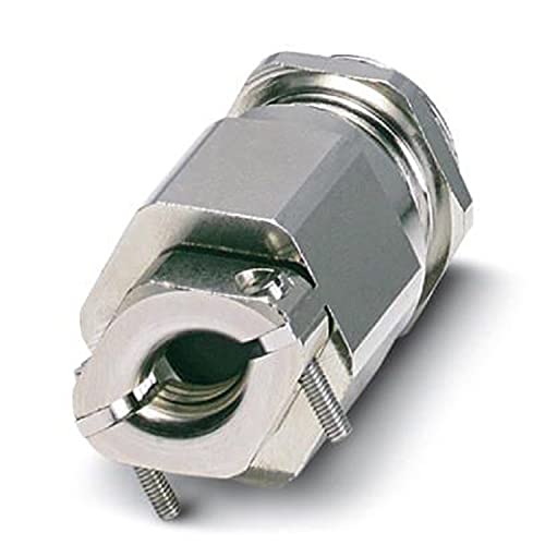 PHOENIX CONTACT G-INESR-M20-S68N-NEPDS-S Kabelverschraubung, 6mm-13mm Kabelaußendurchmesser, M20 x 1.5 Anschlussgewinde, 42.854g, Silber, 5 Stück von PHOENIX CONTACT