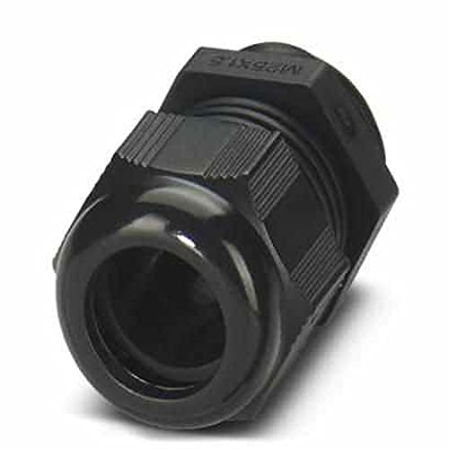 PHOENIX CONTACT G-INS-N3/8-S68L-PNES-BK Kabelverschraubung, 5mm-10mm Kabelaußendurchmesser, 3/8" NPT Anschlussgewinde, Schwarz, 10 Stück PHOENIX CONTACT G-INS-N3/8-S68L-PNES-BK Kabelverschraubung, 5mm-10mm Kabelaußendurchmesser, 3/8" NPT Anschlussgewinde, Schwarz, 10 Stück von PHOENIX CONTACT
