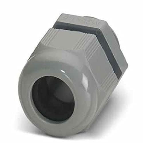 PHOENIX CONTACT G-INS-N3/8-S68L-PNES-GY Kabelverschraubung, 5mm-10mm Kabelaußendurchmesser, 3/8" NPT Anschlussgewinde, Silber/Grau, 10 Stück PHOENIX CONTACT G-INS-N3/8-S68L-PNES-GY Kabelverschraubung, 5mm-10mm Kabelaußendurchmesser, 3/8" NPT Anschlussgewinde, Silber/Grau, 10 Stück von PHOENIX CONTACT