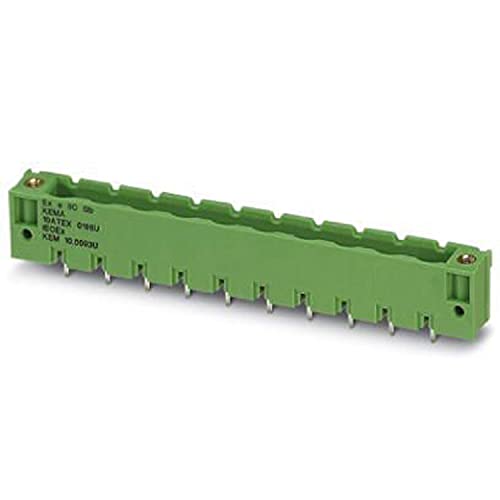 Phoenix Contact GMSTBV 2.5/12-GF-7.62 EX Steckbarer Klemmenblock Header 2-Kontakte 7.62mm-Raster Gerade von PHOENIX CONTACT