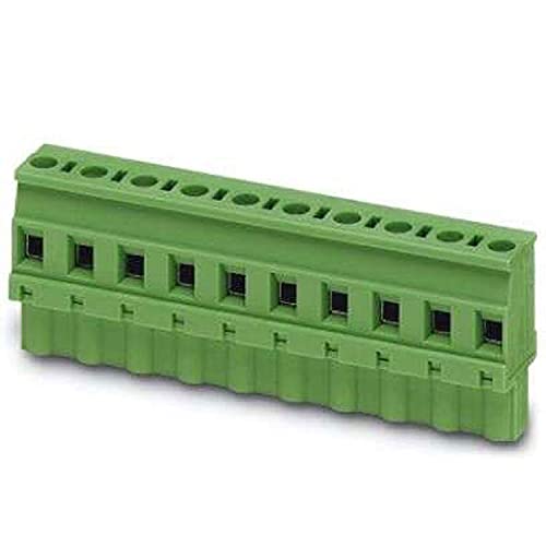 PHOENIX CONTACT GMVSTBW 2.55-ST-7.62 printed circuit board connector, 2.5mm² nominal cross-section, 5 connections, GMVSTBW 2.5..-ST article family, 7.62mm pitch, green, 50 pieces von PHOENIX CONTACT